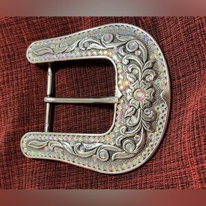 Rhinetone Belt Buckle